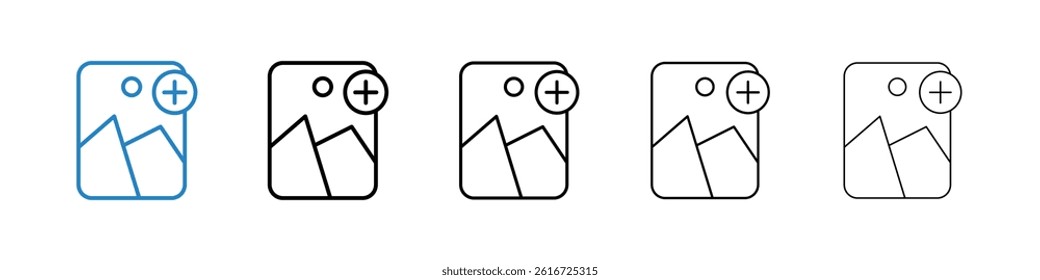 Add image icons collection vectors for web ui
