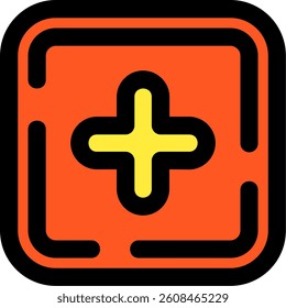 Add item Line vector Icon Design