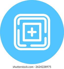 Add item Line vector Icon Design