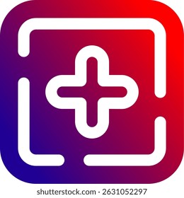Add item Line vector Icon Design