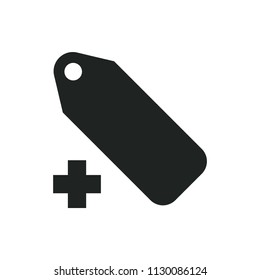 add label vector icon