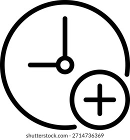 add line icon illustration vector