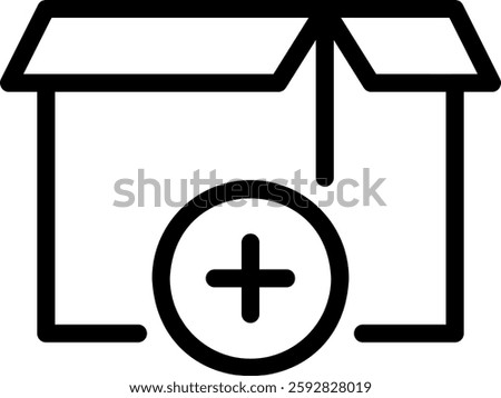 add line icon illustration vector