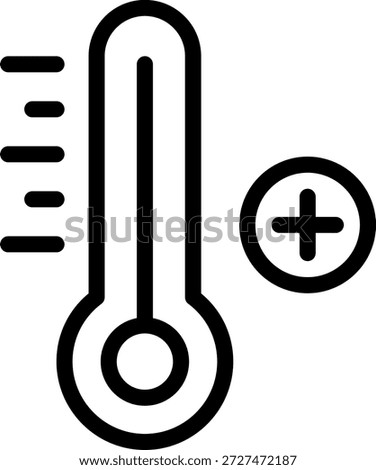 add line icon illustration vector