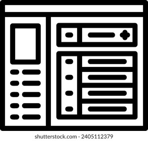 Add Line Vector Icon Design