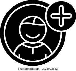 Adicionar design de ícone de vetor de linha