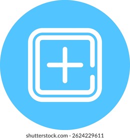 Adicionar design de ícone de vetor de linha
