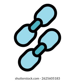 Add link icon. Outline add link vector icon color flat isolated