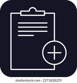 Add list delivery service icons with black filled outline style. Shipping logistics symbol sign. Simple vector illustration. Related to package, fee, fast courier