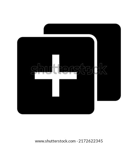 add to list icon or logo isolated sign symbol vector illustration - high quality black style vector icons
