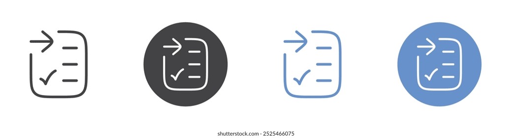 Ícone Adicionar à lista Símbolo de arte de estrutura de tópicos fina