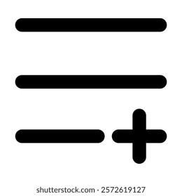 add list icon vector illustration style