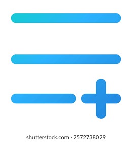 add list icon vector illustration style