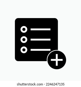 Add List Icon within Glyph Style.