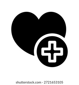 Ilustración de diseño de símbolo de Vector de icono de amor