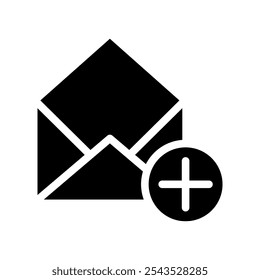 Ilustración de diseño de símbolo de Vector de ícono de correo
