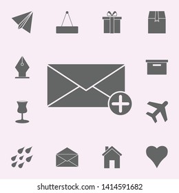 add a message icon. web icons universal set for web and mobile