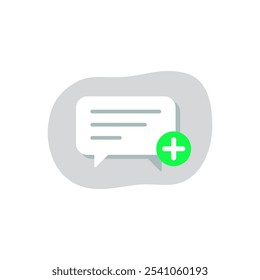 Add message and send, submit criticism and suggestions, review, type or write question concept illustration. Modern graphic elements for user interface pages, infographics, icons, etc.