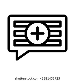 add messages vector icon on white background