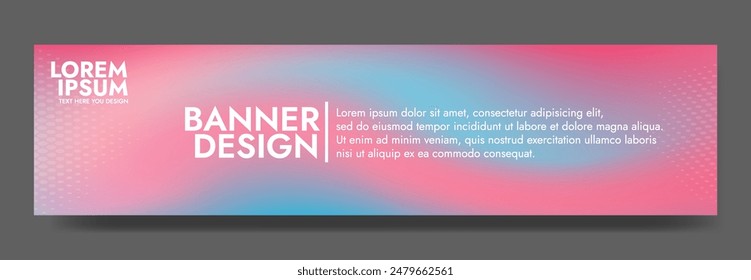 Añade un toque moderno con esta Plantilla de Anuncio azul claro y rosa de malla abstracta, perfecta para Anuncios promocionales, publicaciones en redes sociales, folletos y presentaciones