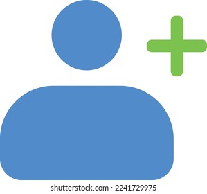 agregar nueva iluminación plana vectorial de contacto