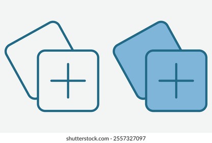Add New Item Icon. Adding New Applications and Apps Icons. Software Update and Plus Symbol. Plus Icon. Bookmarks.