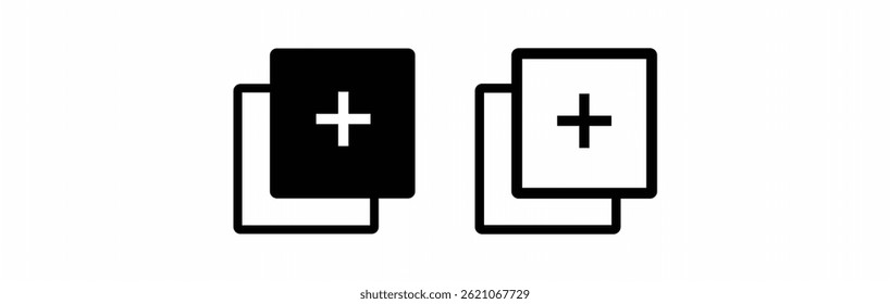 Add, new, plus icon symbol 