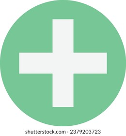 Add New Project Icon Vector Flat Illustration