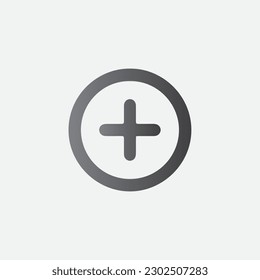 Add New Symbol Icon Vector Illustration