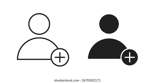 Add a new user icon elements. doodle graphics icons.