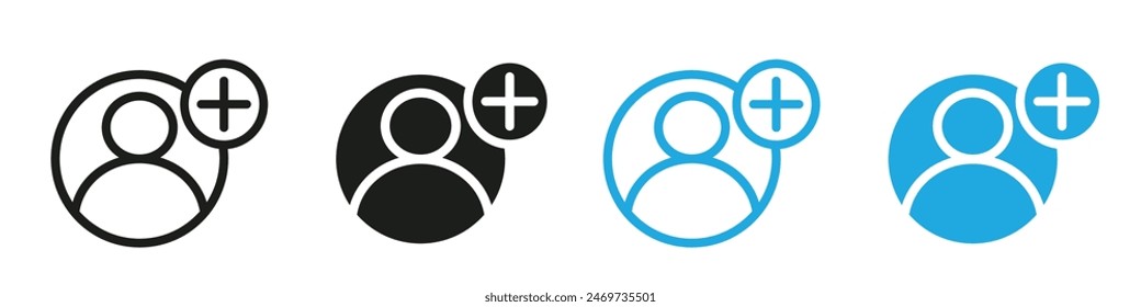 Add a new user icon mark in filled style