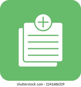 Add Notes vector icon. Can be used for printing, mobile and web applications.