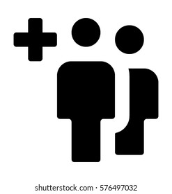 Add People Vector Icon