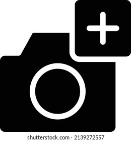 Add Photo Icon, Multimedia Sign And Symbol Isolated On White Background.