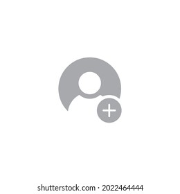 Add Photo Profile Icon Vector for Social Media User