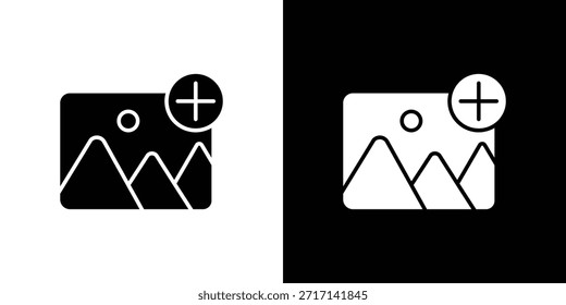 Fotos hinzufügen Symbol Vektor Design Element Vektor eps 10