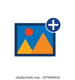Add Picture Icon Design