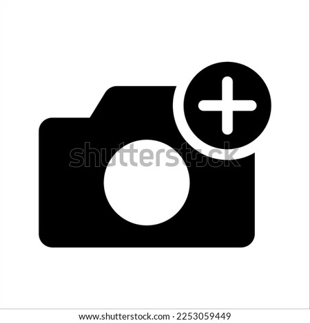 Add picture icon. Upload image. Digital photos. user interface element for app and web. vector illustration on white background