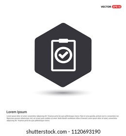 Add plus icon Hexa White Background icon template - Free vector icon