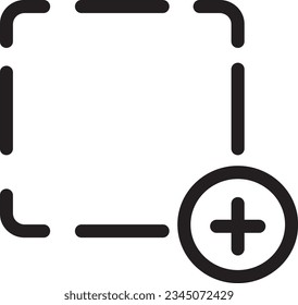 Añadir más y seleccionar el icono de contorno