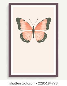 Add a pop of color to your project with this stunning colorful butterfly vector art. Perfect for nature-themed designs, coloring books, and more. High-quality and easily editable. Get yours now