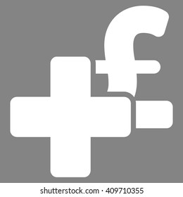 Add Pound vector icon