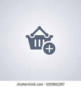 Add product icon, vector best flat icon on white background , EPS 10