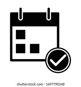 Agregar diseño vectorial de glifo de icono de aviso