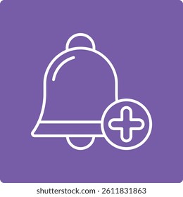 Add Reminder vector icon. Can be used for printing, mobile and web applications.