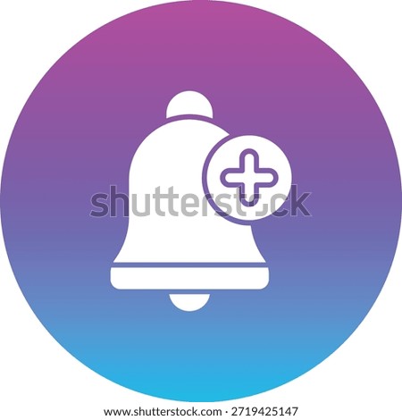 Add Reminder vector icon. Can be used for printing, mobile and web applications.