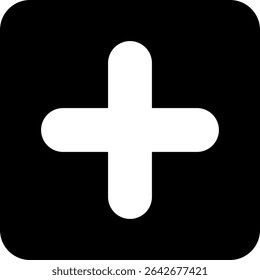 Add Semi Solid Icon Design