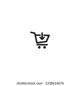  Add to Shopping Cart  icon. Vector  Eps 10 