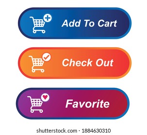 Add shopping cart item button set, buy now. Add to Cart button.
