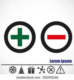 Add sign and delete sign